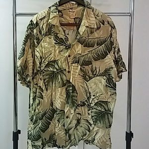 Vintage Safari Jungle Button Down Shirt
